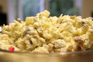 Ziemniaczana sałatka po moskiewsku