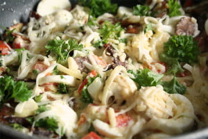 Jaja zapiekane z warzywami