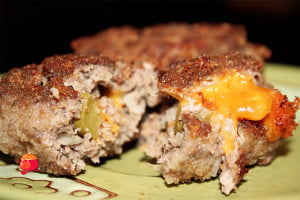 Nadziewane kotlety mielone