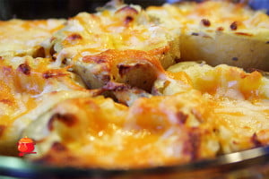 Ziemniaki zapiekane z serami