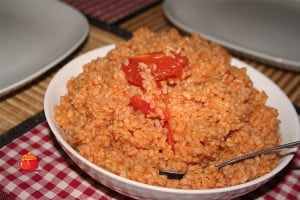 Bulgur z pomidorami