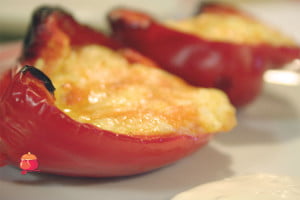 Papryka zapiekana serem