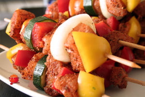 Szaszłyki z kurczaka