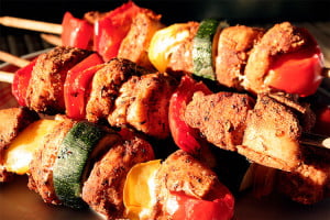 Szaszłyki z kurczaka