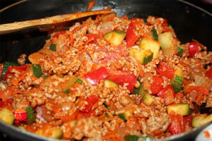 Tortilla z sycącym nadzieniem