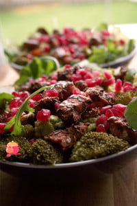 Sałatka z grillowanym kurczakiem