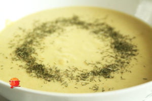 Zupa krem z zielonego groszku