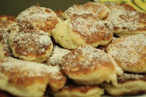 Placuszki z sera twarogowego na słodko