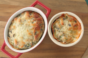 Zapiekanka z jaj i warzyw